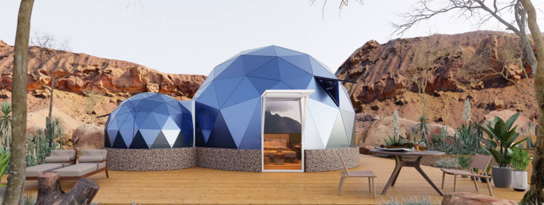 焦作球形智能光伏玻璃星空房